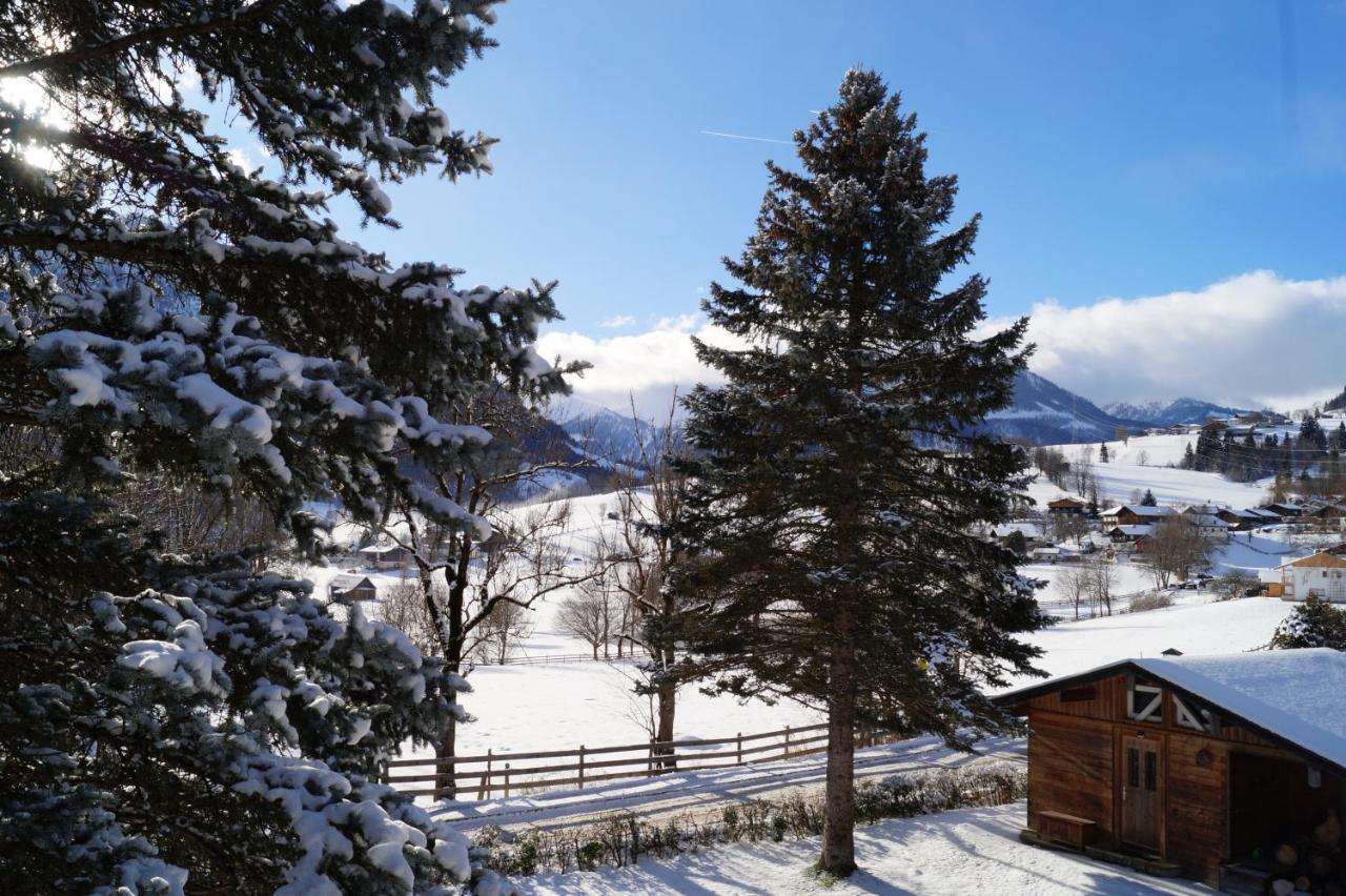 Apartment Alpenpanorama Goldegg Bagian luar foto
