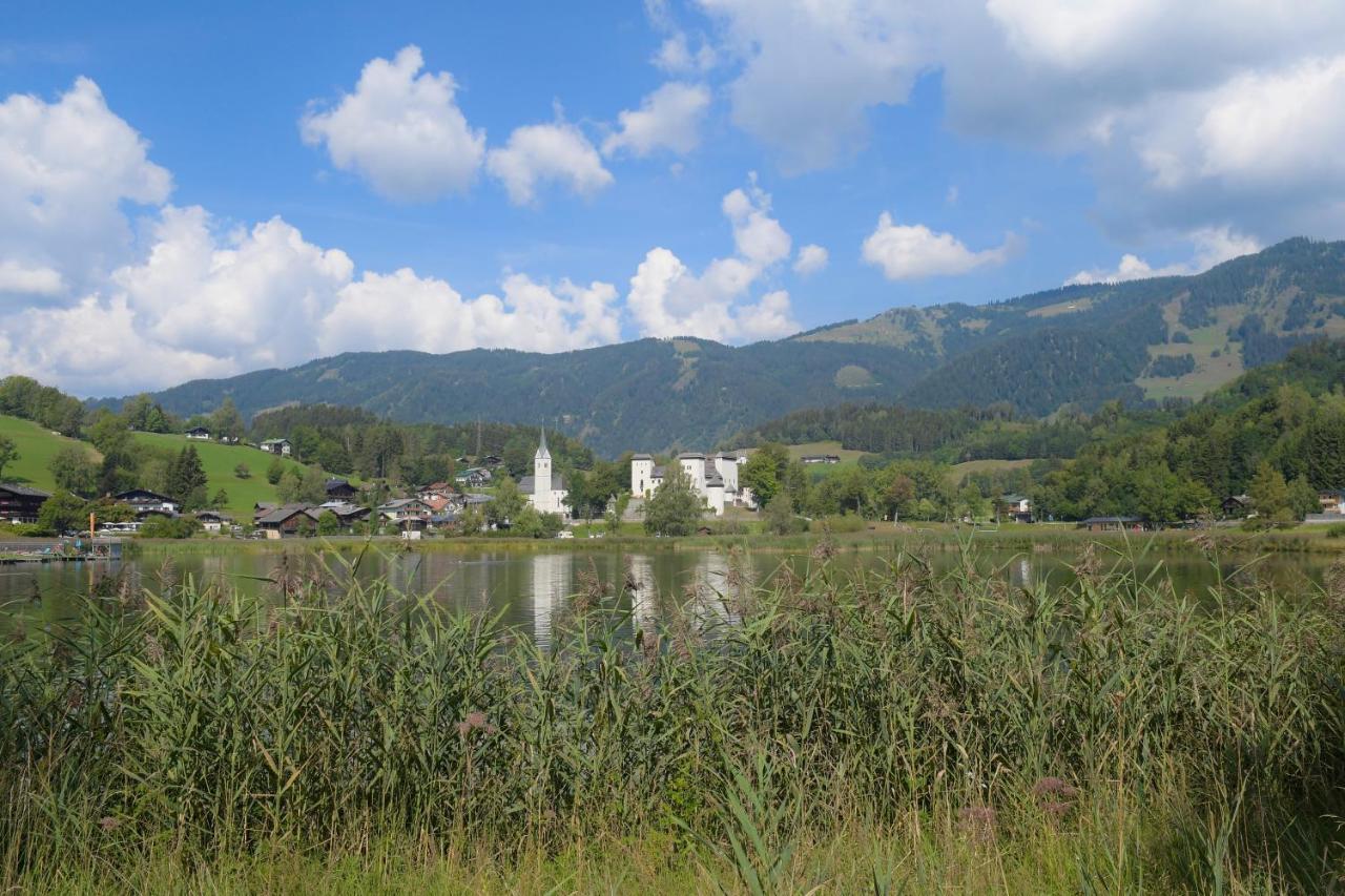 Apartment Alpenpanorama Goldegg Bagian luar foto